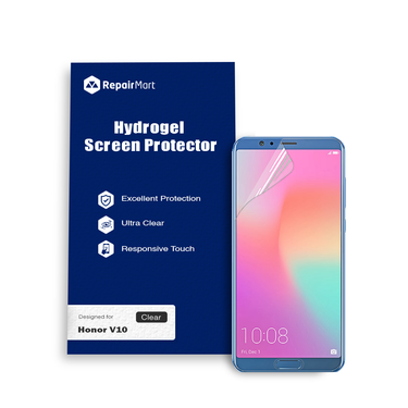 Honor V10 Compatible Premium Hydrogel Screen Protector With Full Coverage Ultra HD